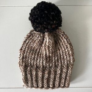 NEW Handmade Knit Baby Hat with PomPom